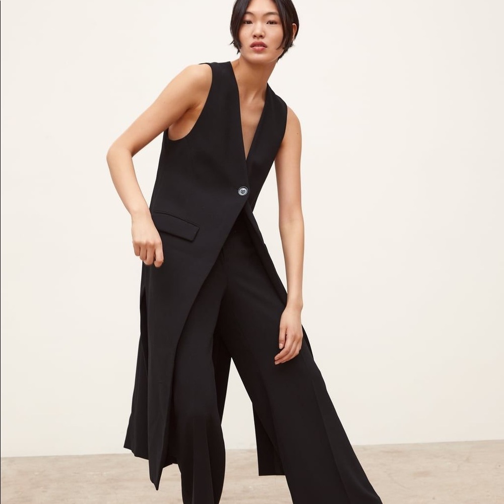 NWT Zara long vest